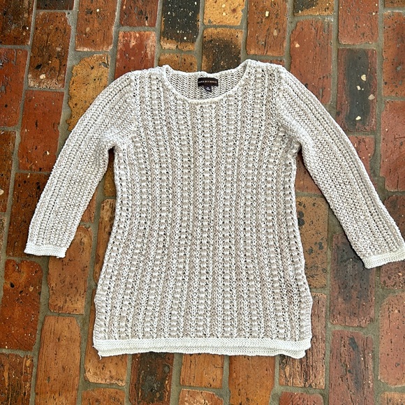 Dana Buchman open weave sweater szM - Picture 5 of 9